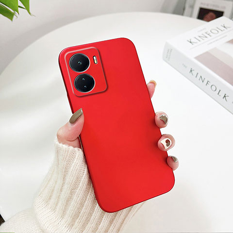 Coque Plastique Rigide Etui Housse Mat YK2 pour Oppo A56S 5G Rouge