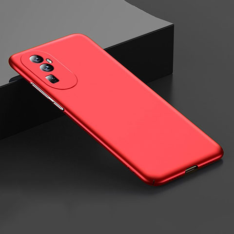 Coque Plastique Rigide Etui Housse Mat YK2 pour Oppo Reno10 Pro+ Plus 5G Rouge