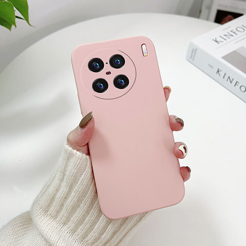 Coque Plastique Rigide Etui Housse Mat YK2 pour Vivo X90 Pro 5G Rose