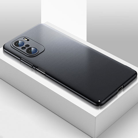 Coque Plastique Rigide Etui Housse Mat YK2 pour Xiaomi Poco F3 5G Noir