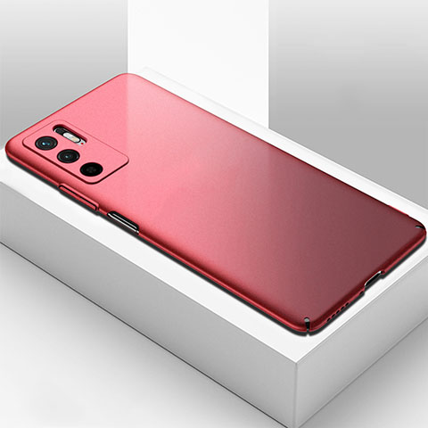 Coque Plastique Rigide Etui Housse Mat YK2 pour Xiaomi POCO M3 Pro 5G Rouge