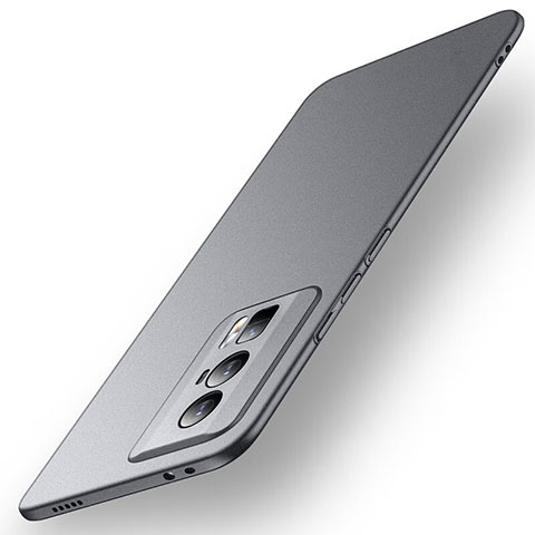 Coque Plastique Rigide Etui Housse Mat YK2 pour Xiaomi Redmi K60 5G Gris