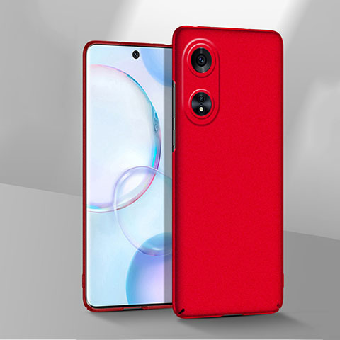 Coque Plastique Rigide Etui Housse Mat YK3 pour Oppo A1 5G Rouge