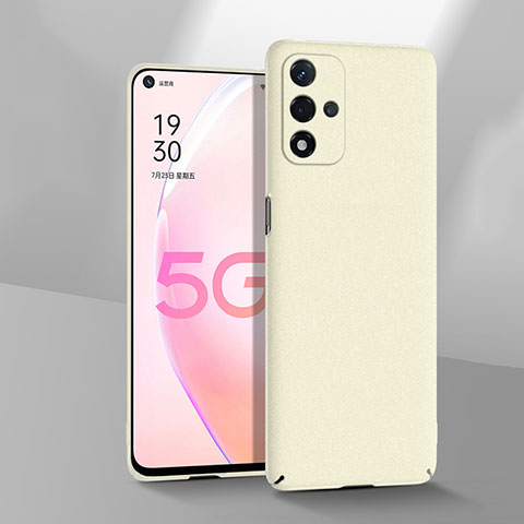 Coque Plastique Rigide Etui Housse Mat YK3 pour Oppo A93s 5G Blanc