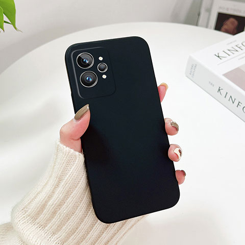 Coque Plastique Rigide Etui Housse Mat YK3 pour Realme Q5 Pro 5G Noir