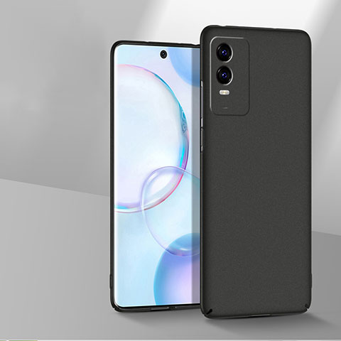 Coque Plastique Rigide Etui Housse Mat YK3 pour Vivo Y76s 5G Noir