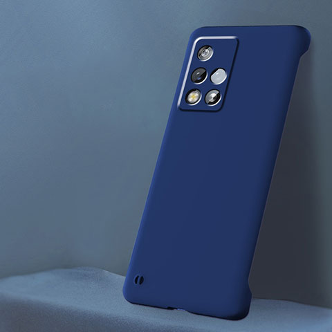 Coque Plastique Rigide Etui Housse Mat YK3 pour Xiaomi Redmi Note 11 5G Bleu