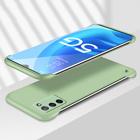 Coque Plastique Rigide Etui Housse Mat YK4 pour Oppo A53s 5G Vert