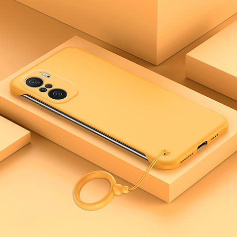 Coque Plastique Rigide Etui Housse Mat YK4 pour Xiaomi Mi 11i 5G Jaune