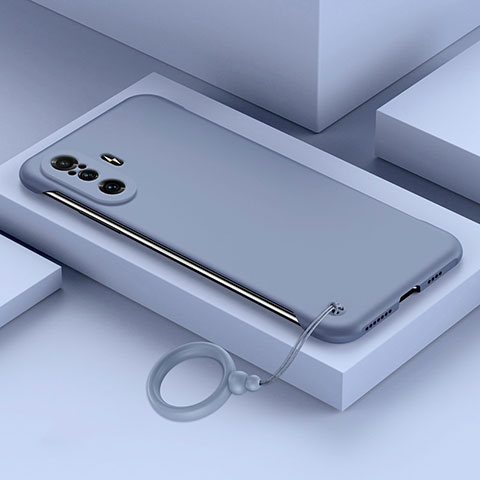 Coque Plastique Rigide Etui Housse Mat YK4 pour Xiaomi Poco F3 GT 5G Gris Lavende