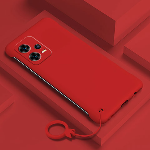 Coque Plastique Rigide Etui Housse Mat YK4 pour Xiaomi Poco X5 5G Rouge