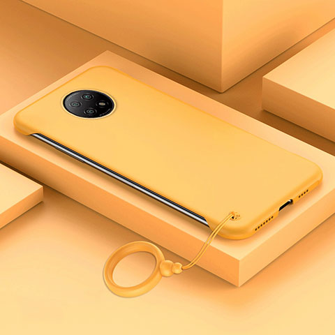 Coque Plastique Rigide Etui Housse Mat YK4 pour Xiaomi Redmi Note 9 5G Jaune