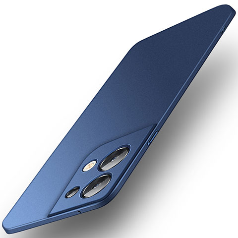 Coque Plastique Rigide Etui Housse Mat YK5 pour Oppo Reno8 5G Bleu