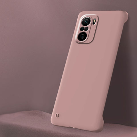 Coque Plastique Rigide Etui Housse Mat YK5 pour Xiaomi Mi 11i 5G Or Rose