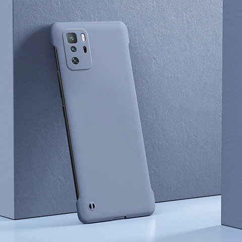 Coque Plastique Rigide Etui Housse Mat YK5 pour Xiaomi Poco X3 GT 5G Gris Lavende