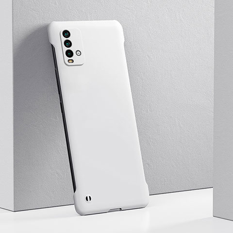 Coque Plastique Rigide Etui Housse Mat YK5 pour Xiaomi Redmi 9 Power Blanc