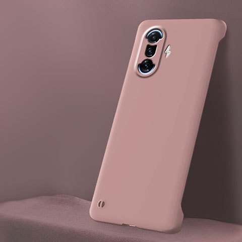 Coque Plastique Rigide Etui Housse Mat YK5 pour Xiaomi Redmi K40 Gaming 5G Rose