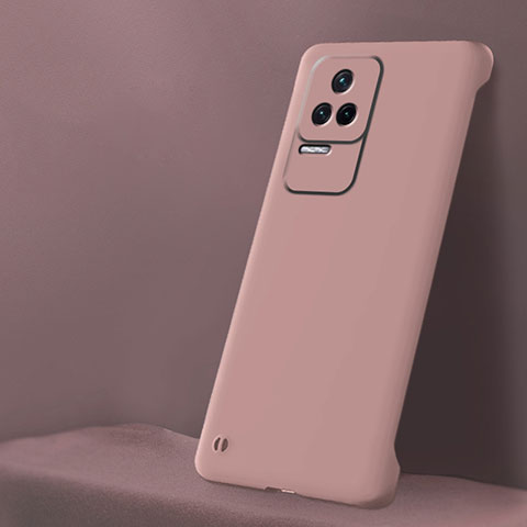 Coque Plastique Rigide Etui Housse Mat YK5 pour Xiaomi Redmi K40S 5G Rose