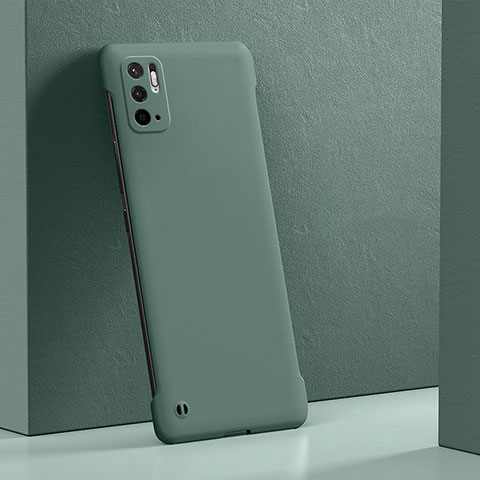Coque Plastique Rigide Etui Housse Mat YK5 pour Xiaomi Redmi Note 10 5G Vert