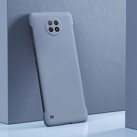 Coque Plastique Rigide Etui Housse Mat YK5 pour Xiaomi Redmi Note 9 5G Gris Lavende