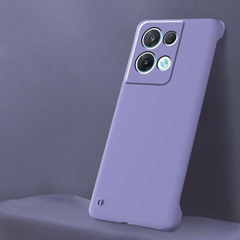 Coque Plastique Rigide Etui Housse Mat YK6 pour Oppo Reno9 5G Violet