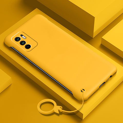 Coque Plastique Rigide Etui Housse Mat YK6 pour Xiaomi Redmi Note 10T 5G Jaune