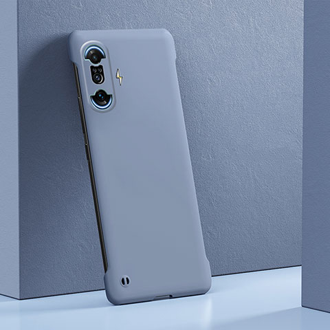 Coque Plastique Rigide Etui Housse Mat YK7 pour Xiaomi Poco F3 GT 5G Gris Lavende