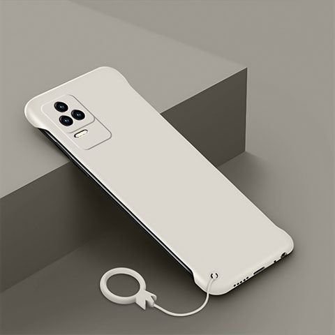 Coque Plastique Rigide Etui Housse Mat YK7 pour Xiaomi Redmi K40S 5G Blanc