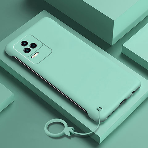 Coque Plastique Rigide Etui Housse Mat YK8 pour Xiaomi Redmi K40S 5G Cyan