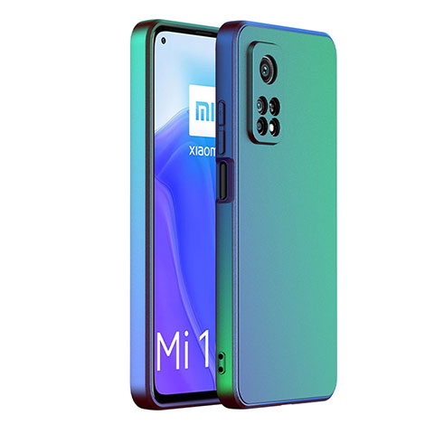 Coque Plastique Rigide Etui Housse Mat ZL1 pour Xiaomi Mi 10T 5G Bleu