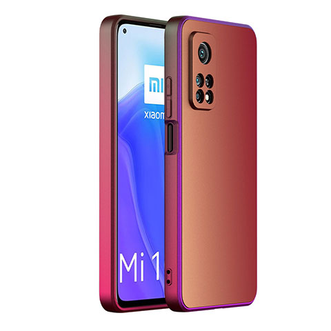 Coque Plastique Rigide Etui Housse Mat ZL1 pour Xiaomi Mi 10T 5G Rouge