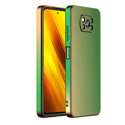 Coque Plastique Rigide Etui Housse Mat ZL1 pour Xiaomi Poco X3 Vert