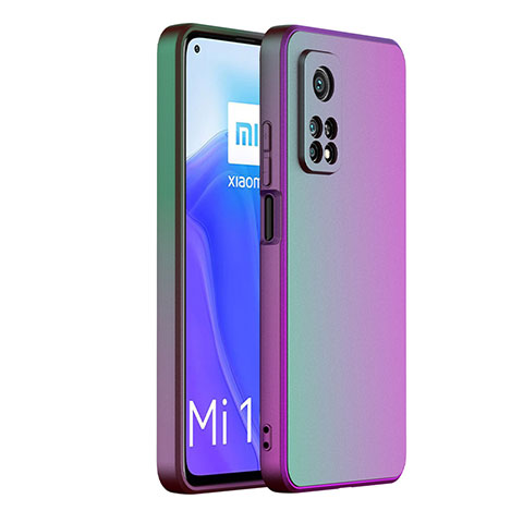 Coque Plastique Rigide Etui Housse Mat ZL1 pour Xiaomi Redmi K30S 5G Violet