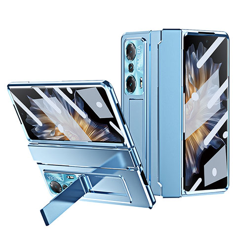 Coque Plastique Rigide Etui Housse Mat ZL2 pour Huawei Honor Magic Vs 5G Bleu