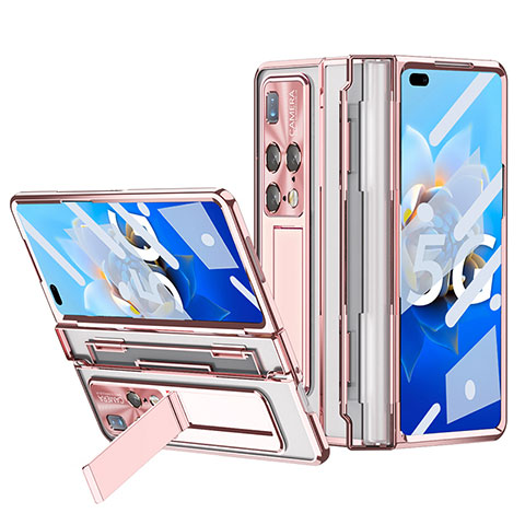 Coque Plastique Rigide Etui Housse Mat ZL3 pour Huawei Mate X2 Or Rose