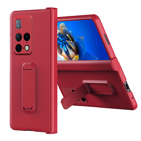 Coque Plastique Rigide Etui Housse Mat ZL6 pour Huawei Mate X2 Rouge