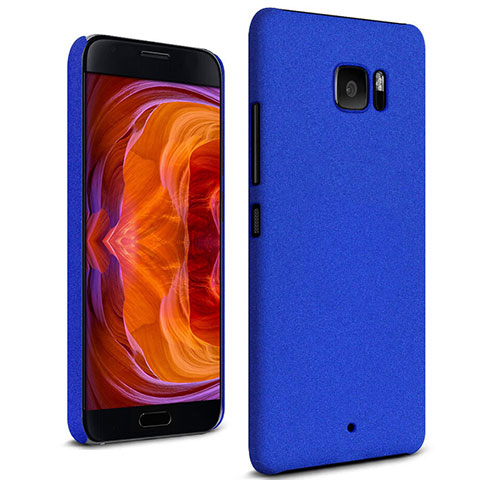 Coque Plastique Rigide Etui Sables Mouvants pour HTC U Ultra Bleu