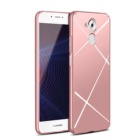 Coque Plastique Rigide Line pour Huawei Enjoy 6S Or Rose