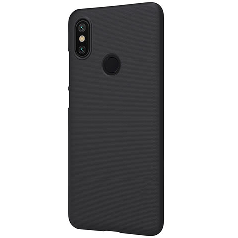 Coque Plastique Rigide Mailles Filet M01 pour Xiaomi Mi A2 Noir