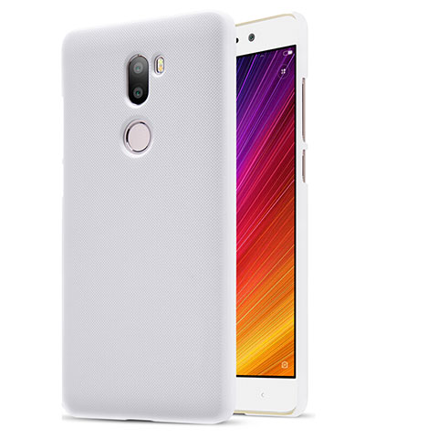 Coque Plastique Rigide Mailles Filet pour Xiaomi Mi 5S Plus Blanc