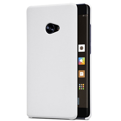 Coque Plastique Rigide Mailles Filet pour Xiaomi Mi Note 2 Blanc