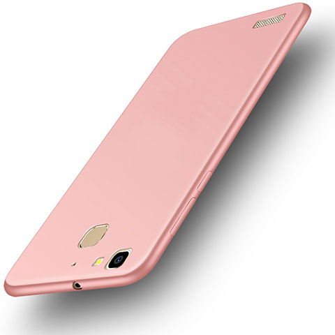 Coque Plastique Rigide Mat M01 pour Huawei Enjoy 5S Or Rose