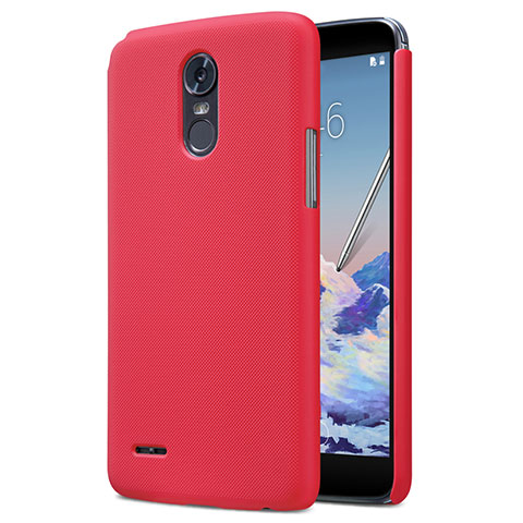 Coque Plastique Rigide Mat M01 pour LG Stylus 3 Rouge