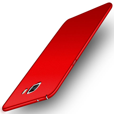 Coque Plastique Rigide Mat M01 pour Samsung Galaxy A9 (2016) A9000 Rouge