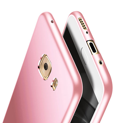 Coque Plastique Rigide Mat M01 pour Samsung Galaxy C9 Pro C9000 Or Rose