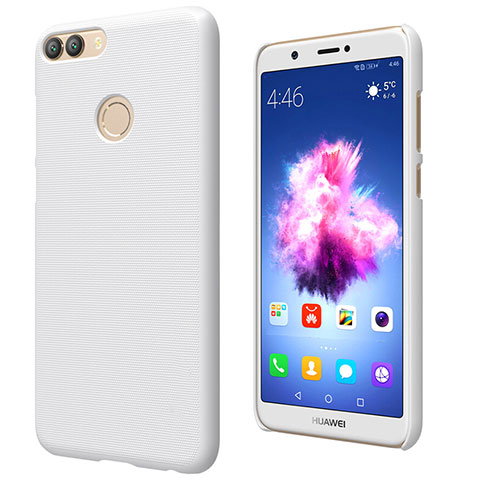 Coque Plastique Rigide Mat M02 pour Huawei Enjoy 7S Blanc