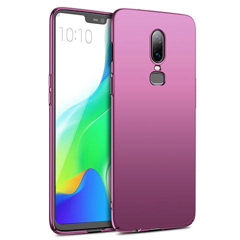 Coque Plastique Rigide Mat M02 pour OnePlus 6 Violet