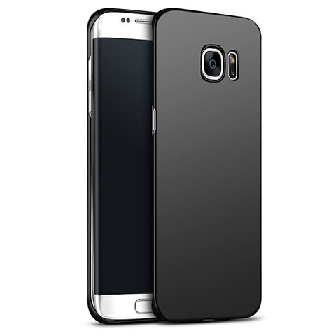 Coque Plastique Rigide Mat M02 pour Samsung Galaxy S6 Edge+ Plus SM-G928F Noir