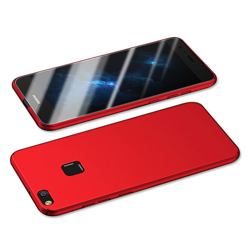 Coque Plastique Rigide Mat M05 pour Huawei P9 Lite (2017) Rouge