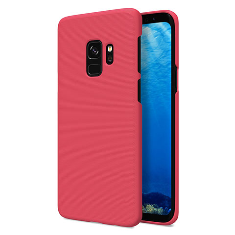 Coque Plastique Rigide Mat M09 pour Samsung Galaxy S9 Rouge